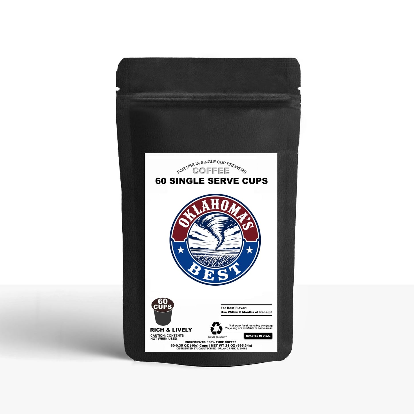 60 Pack Single Serve Coffee Capsules